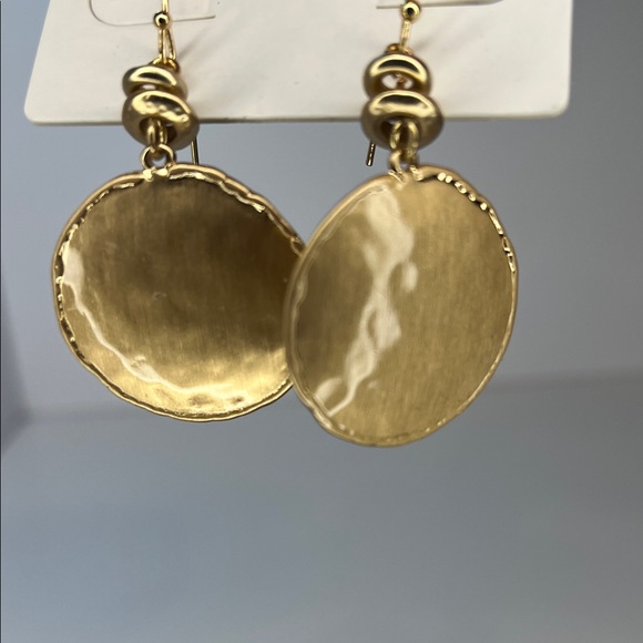 NWT Chico's Shimmering Tayla Drop Earrings - Picture 3 of 3